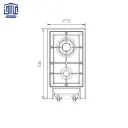 اجاق-گاز-مدلS-2302-دو-شعله-استیل-البرز،-استیل-3.webp