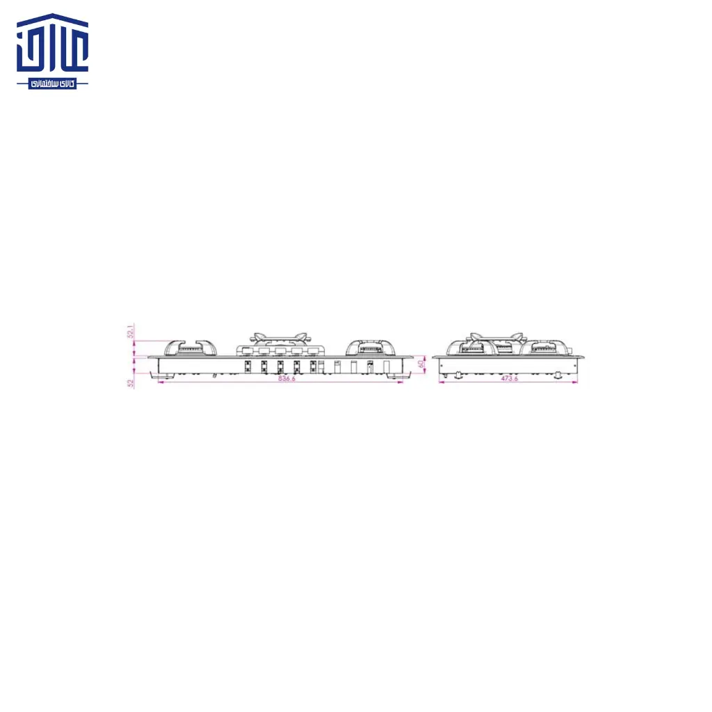 CG8505-کن-گاز-5-شعله-شیشه-4.webp