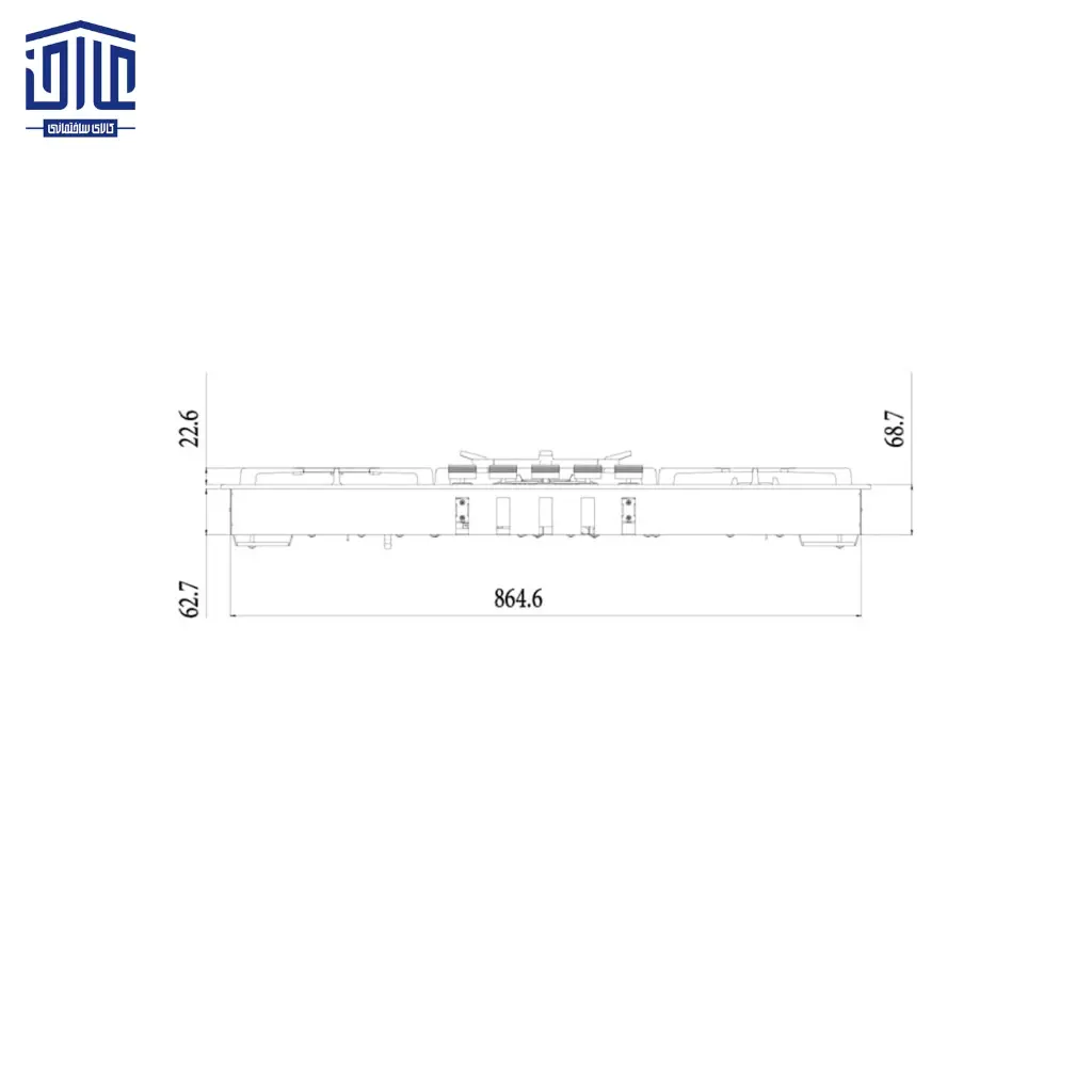 اجاق-گاز-استیل-کن-پنج-شعله-POLARIS-3.webp