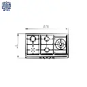 اجاق-گاز-استیلی-ایرانی-کن-ISD505-3.webp