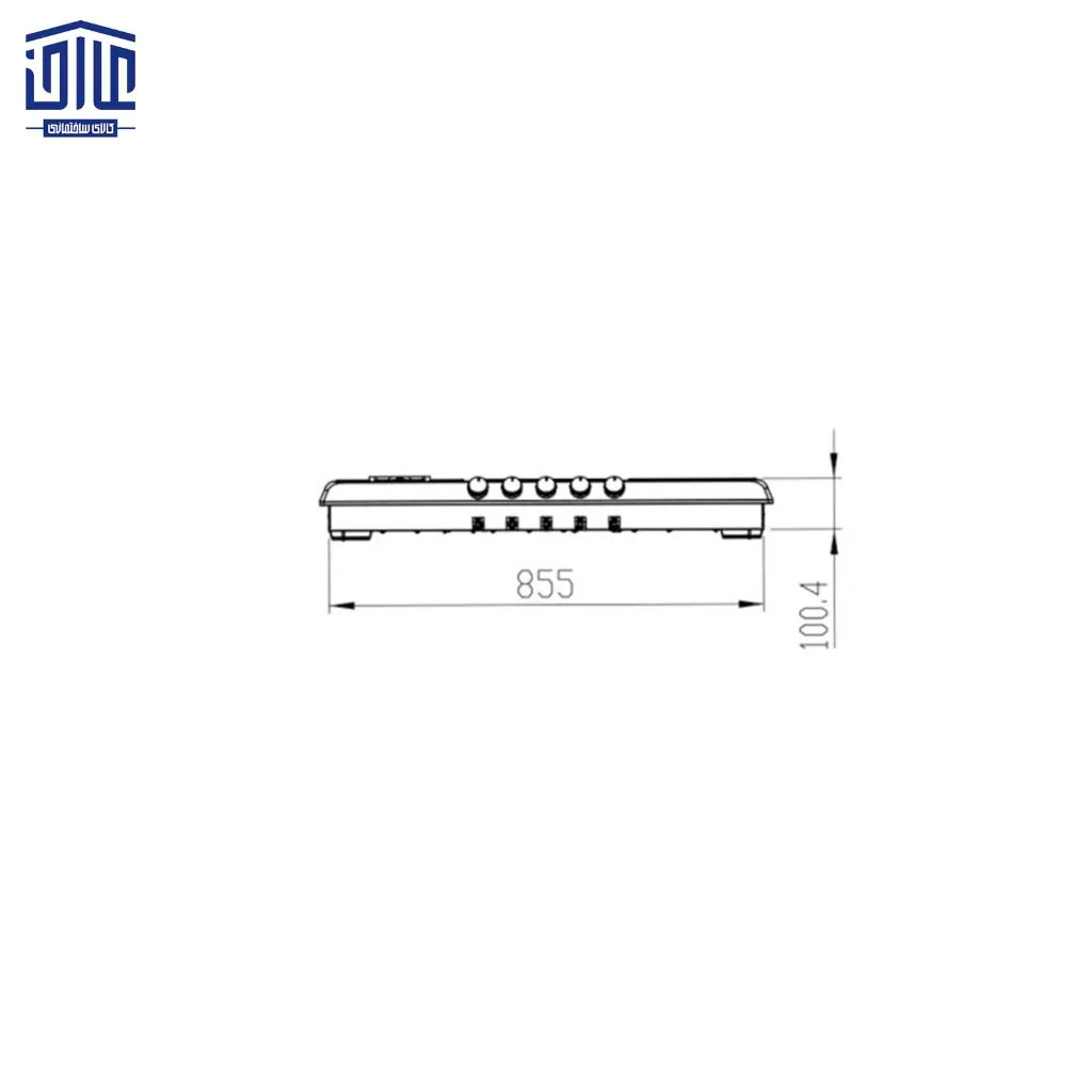اجاق-گاز-استیلی-ایرانی-کن-ISD505-4.webp
