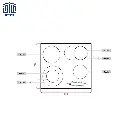 اجاق-گاز-برقی-4-شعله-cc4505-کن-3.webp