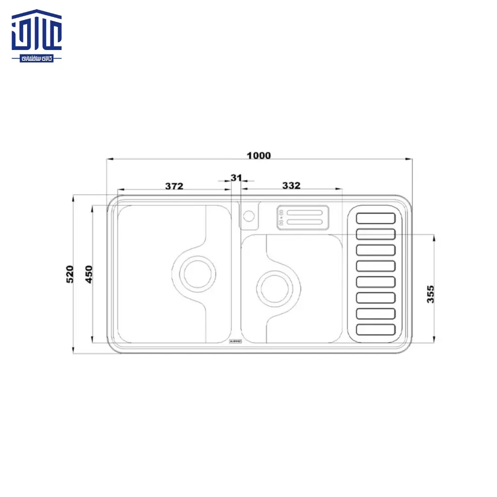سینک-ظرفشویی-توکار-812x50-استیل-البرز-با-جامایع-2.webp