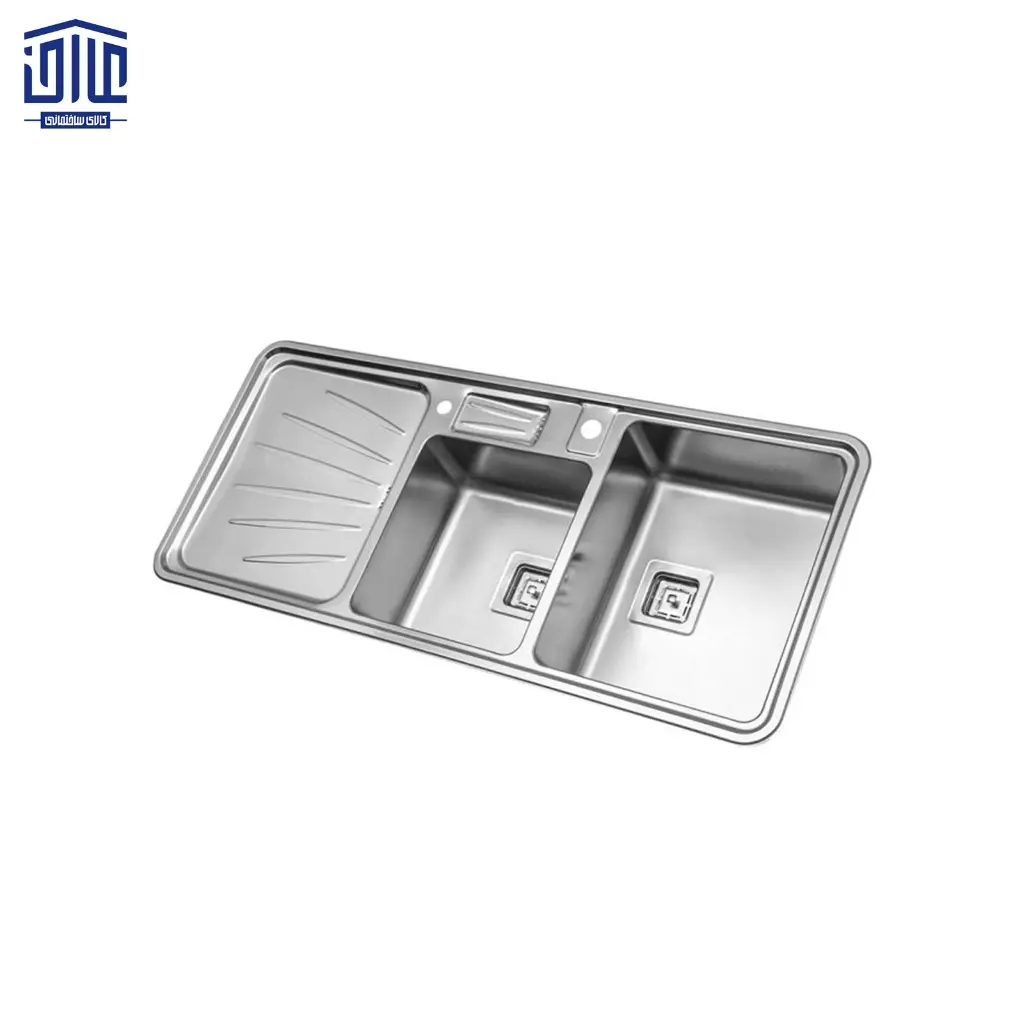 سینک-ظرفشویی-روکار-استیل-البرز-60×854-با-جا-مایع--درجه-2-2.webp
