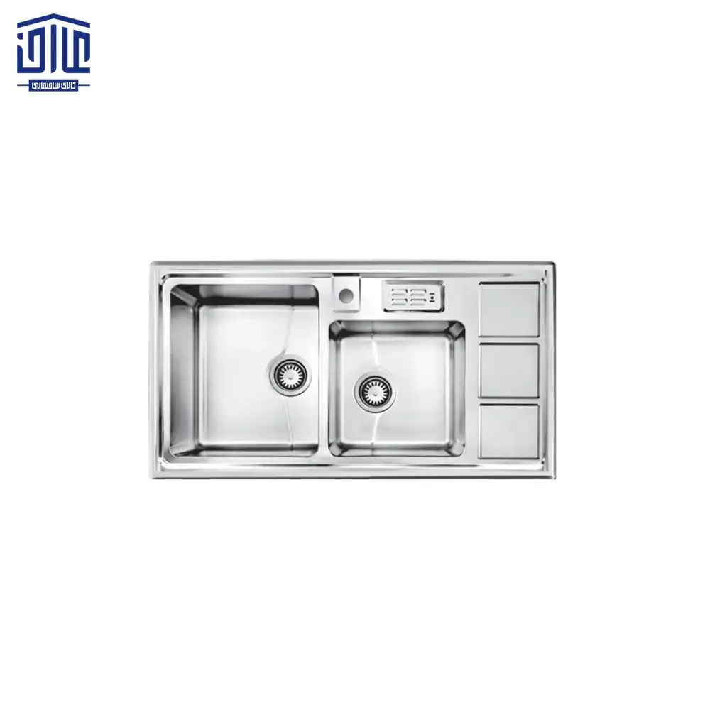سینک328S باکسی 100x50 توکار اخوان