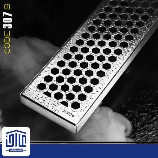 کفشور مدل 307S خطی سوپاپ دار آداک، استیل، سایز 30*8*1/2