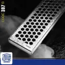 کفشور مدل 307S خطی سوپاپ دار آداک، استیل، سایز 30*8*1/2