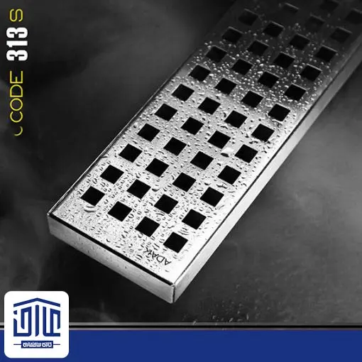 کفشور مدل 313S خطی سوپاپ دار آداک، استیل، سایز 30*8*1/2