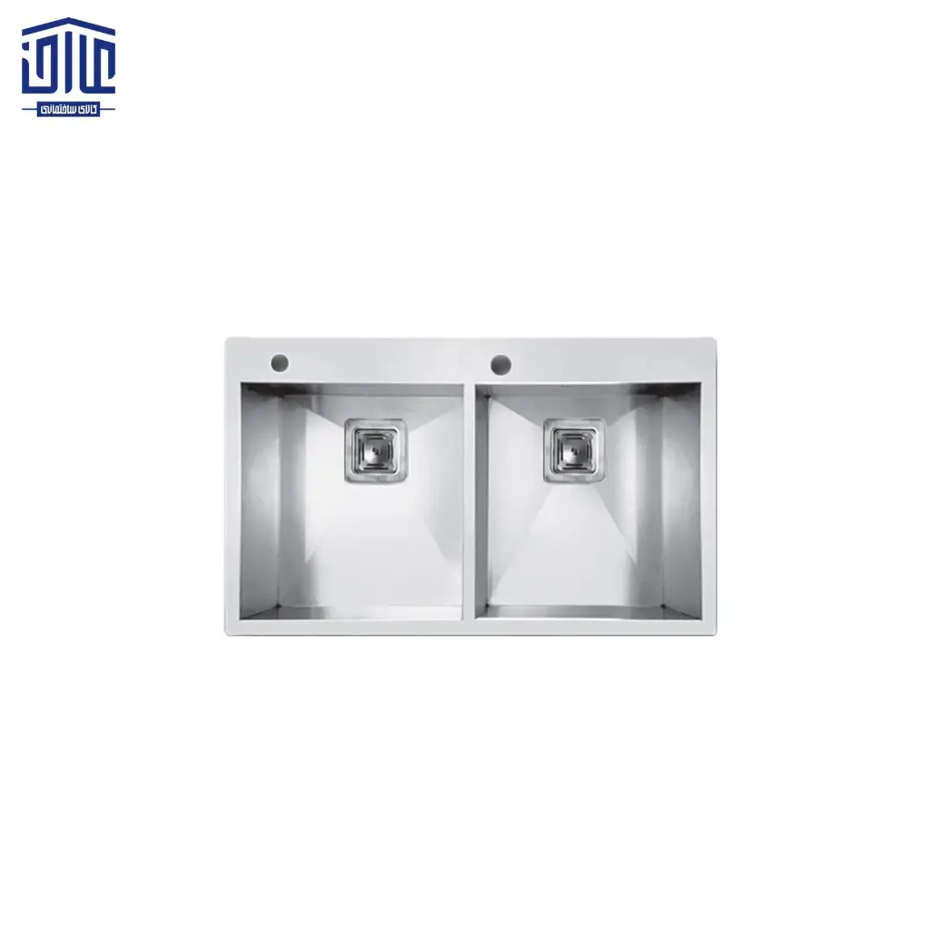 سینک باکسی توکار دولگنه اخوان 50*83.5 کد 335