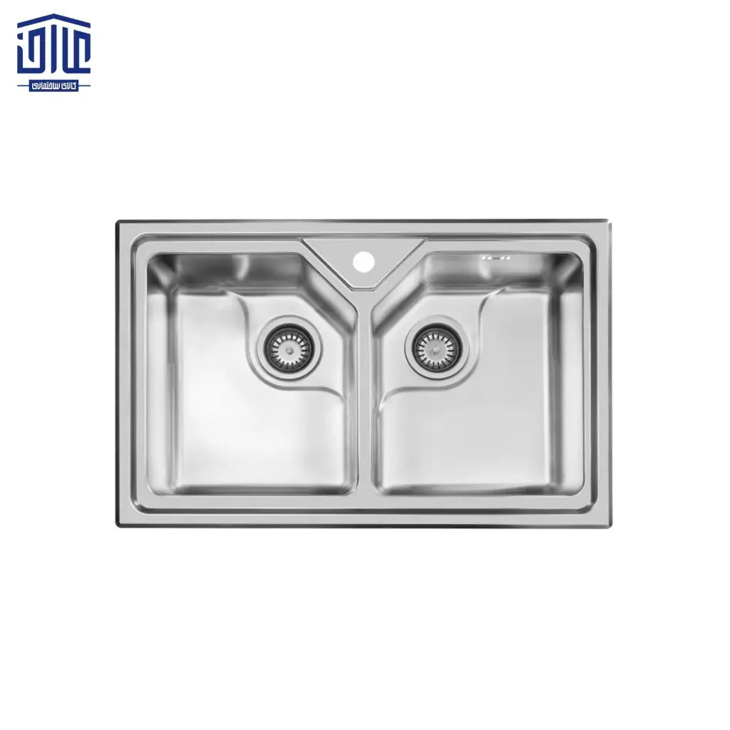 سینک 80x50 توکار دولگنه 358 اخوان
