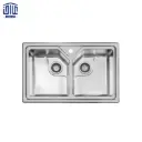 سینک 80x50 توکار دولگنه 358 اخوان