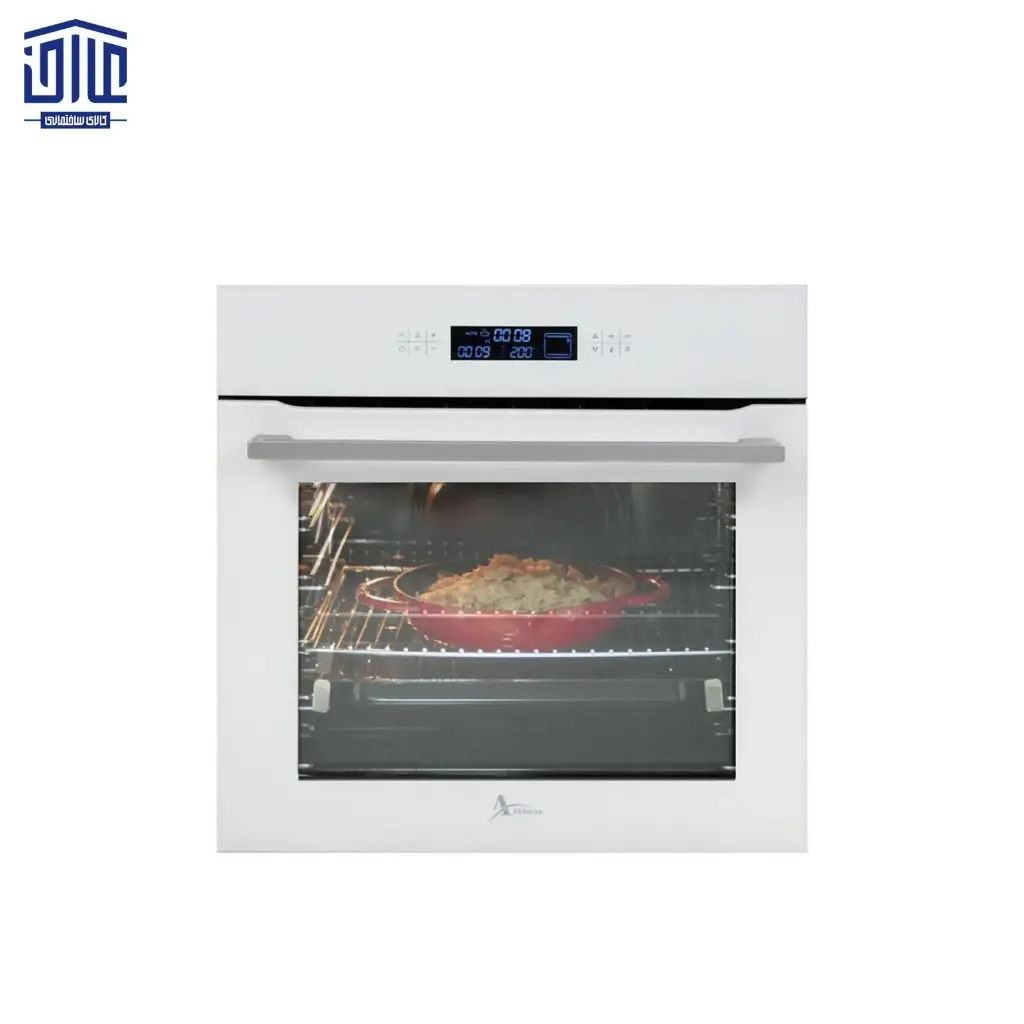 فر اخوان F40-PRO برقی شیشه ای سفید