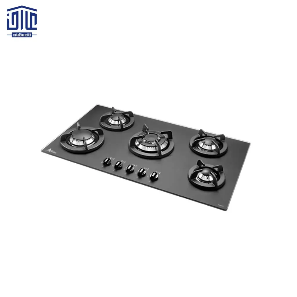 گاز شیشه ای 5 شعله V20 اخوان