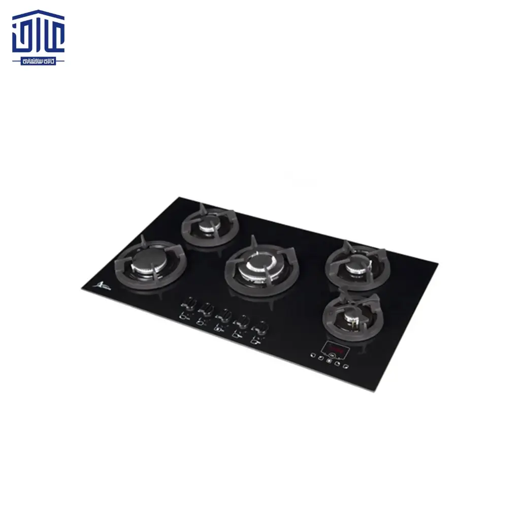 [262007011] گاز شیشه ای Gi24 تایمردار 5 شعله اخوان