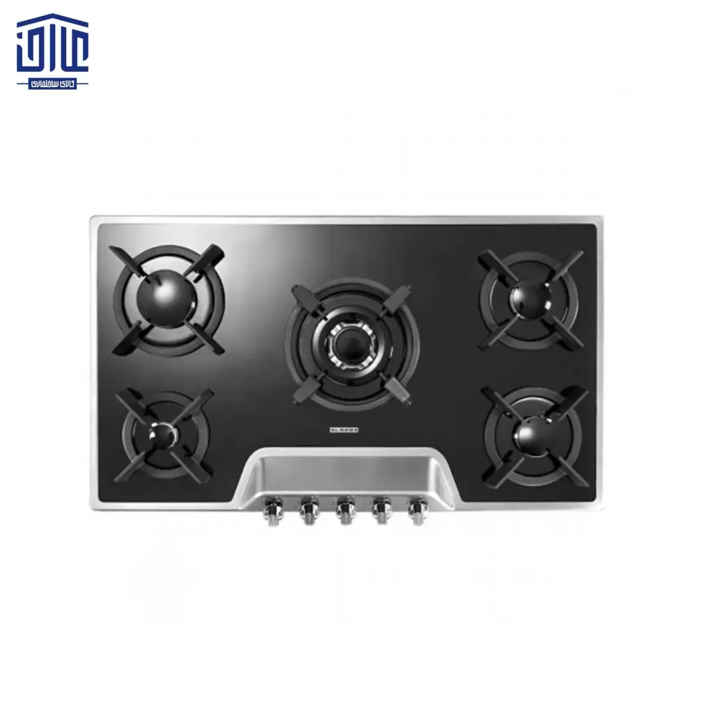 S5901 اجاق استیل 5 شعله البرز