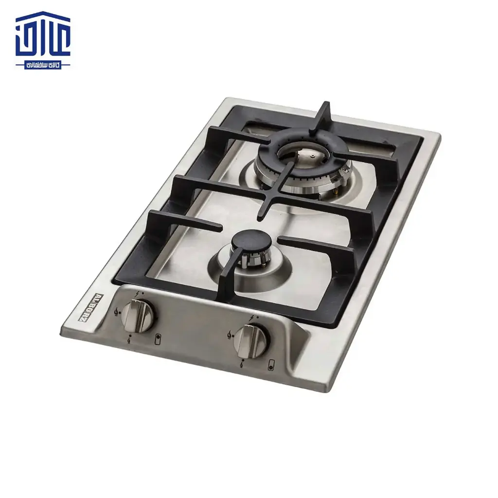 اجاق گاز مدلS-2302 دو شعله استیل البرز، استیل