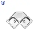 سینک ظرفشویی توکار 540 لگن وسط استیل البرز