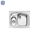 سینک ظرفشویی توکار 605 لگن وسط استیل البرز