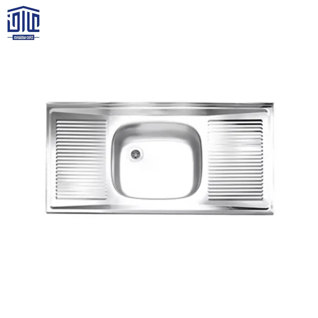 سینک تک لگنه لگن وسط ساحل، 50.4×120، براق، درجه دو