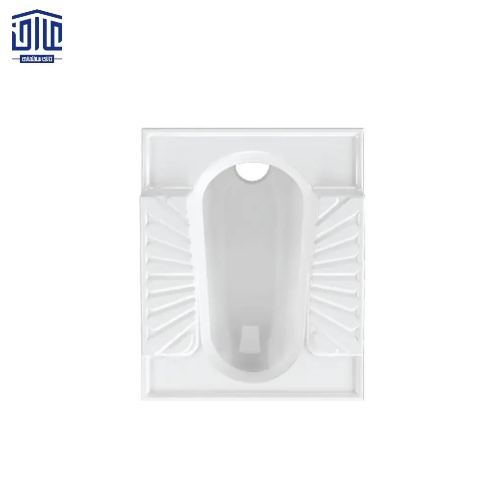 توالت اریکا تخت (Flat) چینی کرد