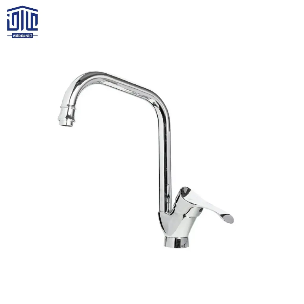 روما کروم شیر ظرفشویی علم دو خم راشین