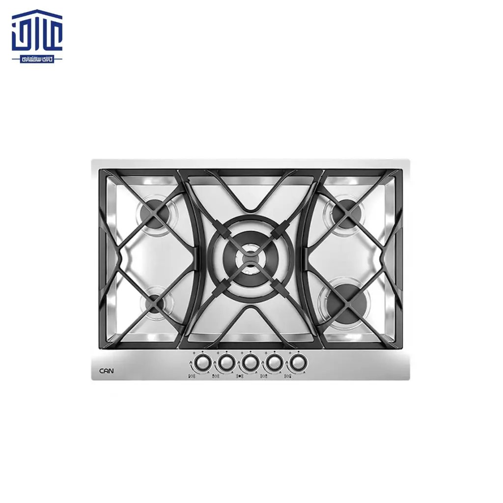 CS 7501 کن گاز 5 شعله استیل