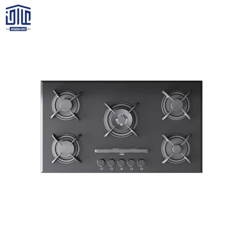 CG8505 کن گاز 5 شعله شیشه