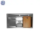 سینک توکار آبشاری کن CN304 با شیر