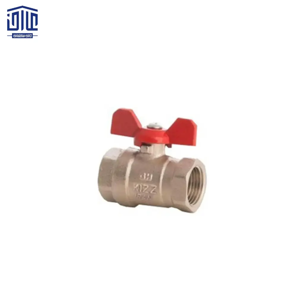 AN 35010 والو یک سر روپیچ کوپلی نیوپایپ،1*25 اینچ (دسته پروانه ای)