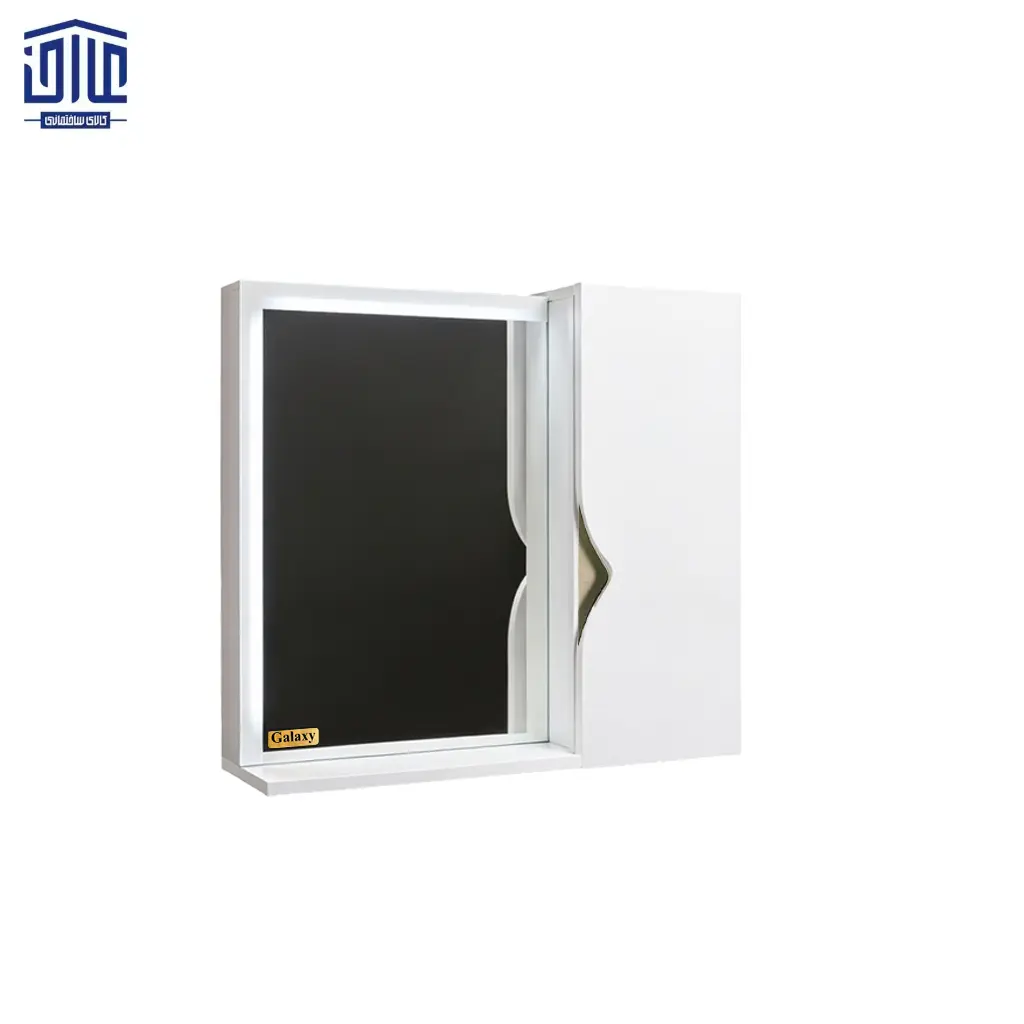 [149050031] آینه کابین مدل 604 گالکسی، سفید