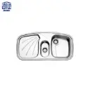 سینک ظرفشویی روکار فانتزی استیل البرز 50*610 درجه 2