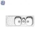 سینک ظرفشویی توکار 530 استیل البرز