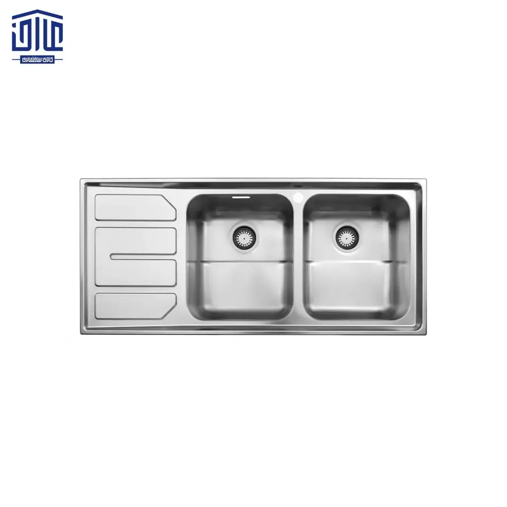 سینک ظرفشویی توکار 763 استیل البرز