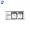 سینک ظرفشویی توکار فانتزی 52×735 استیل البرز درجه 2