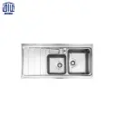 سینک ظرفشویی روکار 816x60 استیل البرز