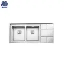 سینک ظرفشویی توکار 950 استیل البرز