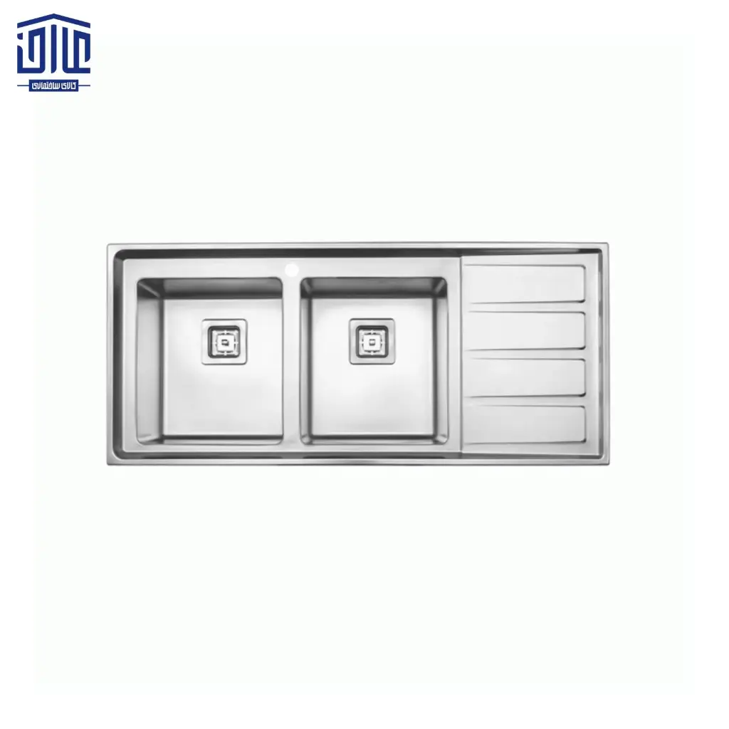 [249005068] سینک ظرفشویی توکار 951 استیل البرز (لگن راست)