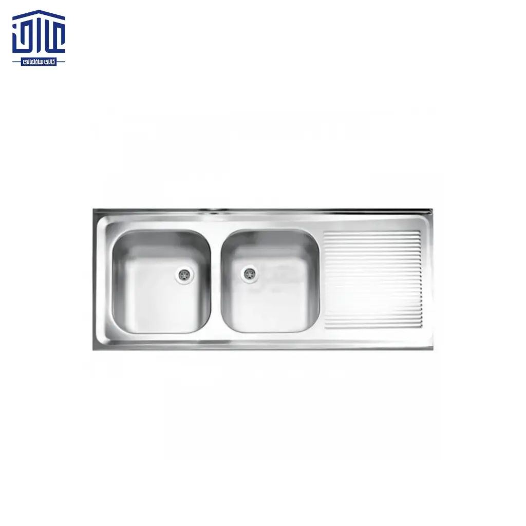 سینک دولگنه براق 120x50.5 البرز