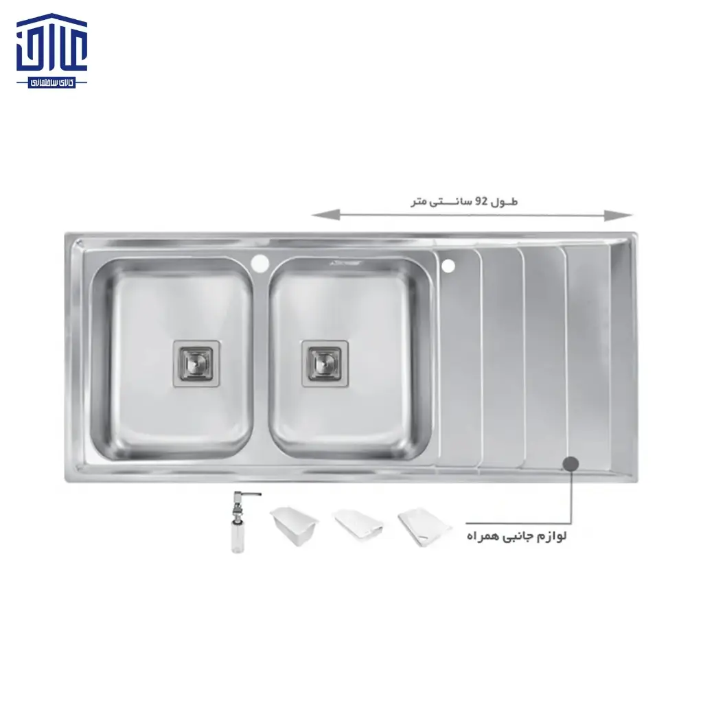 504 باکسی 120*50 توکار مایع دار اخوان