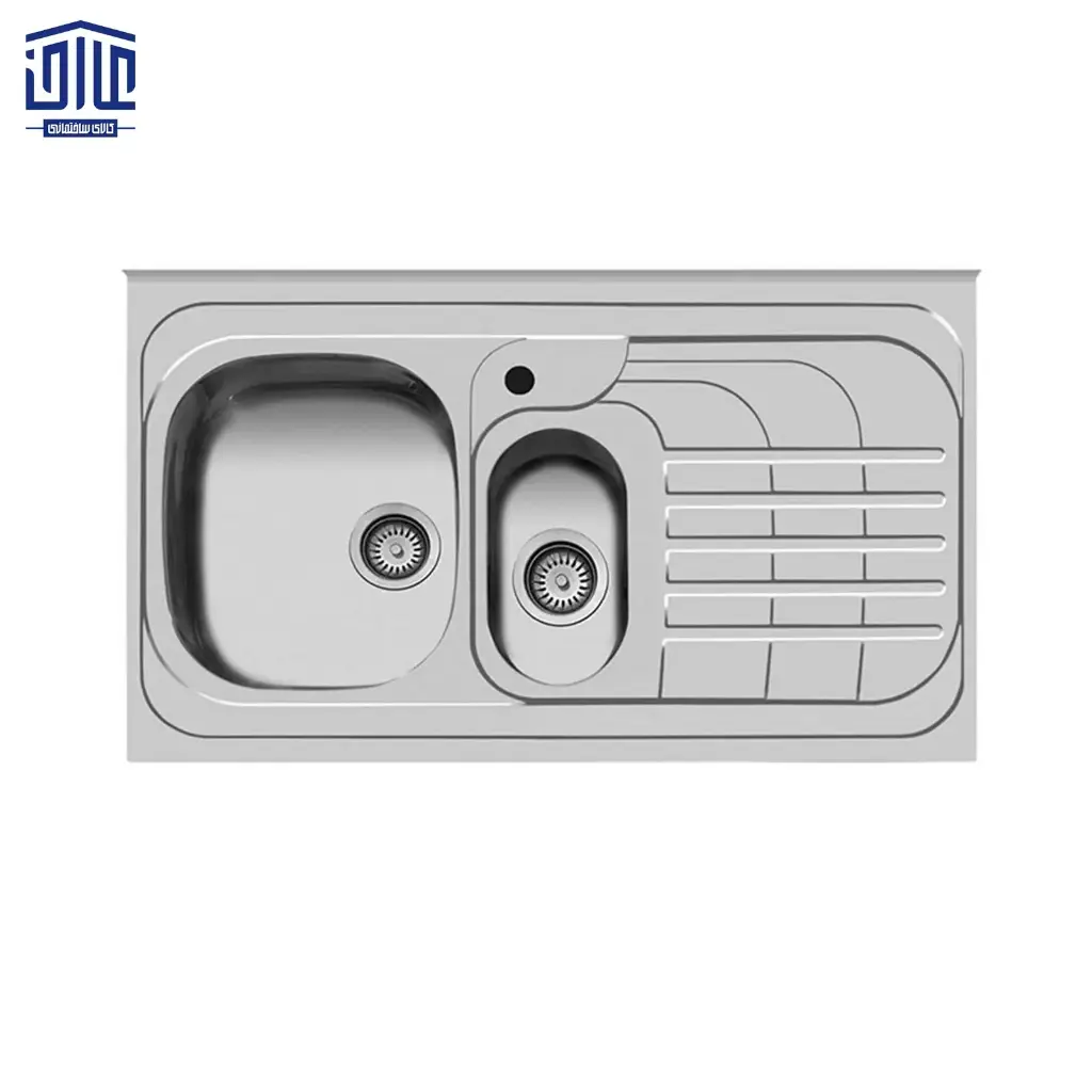 سینک 100x60 روکار 75 اخوان