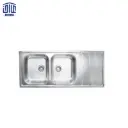 سینک 120x50 توکار 384 مایع دار اخوان