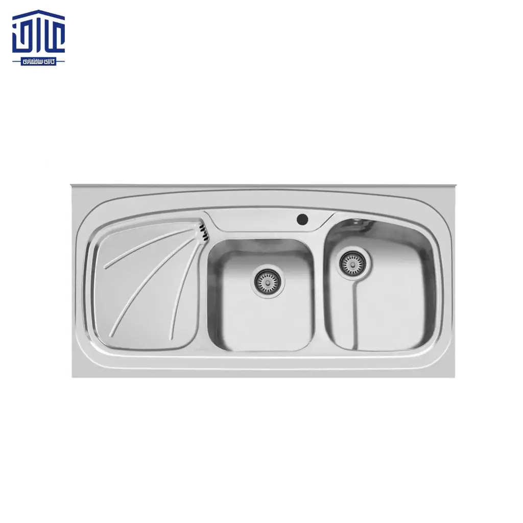 سینک 120x60 روکار 25 اخوان