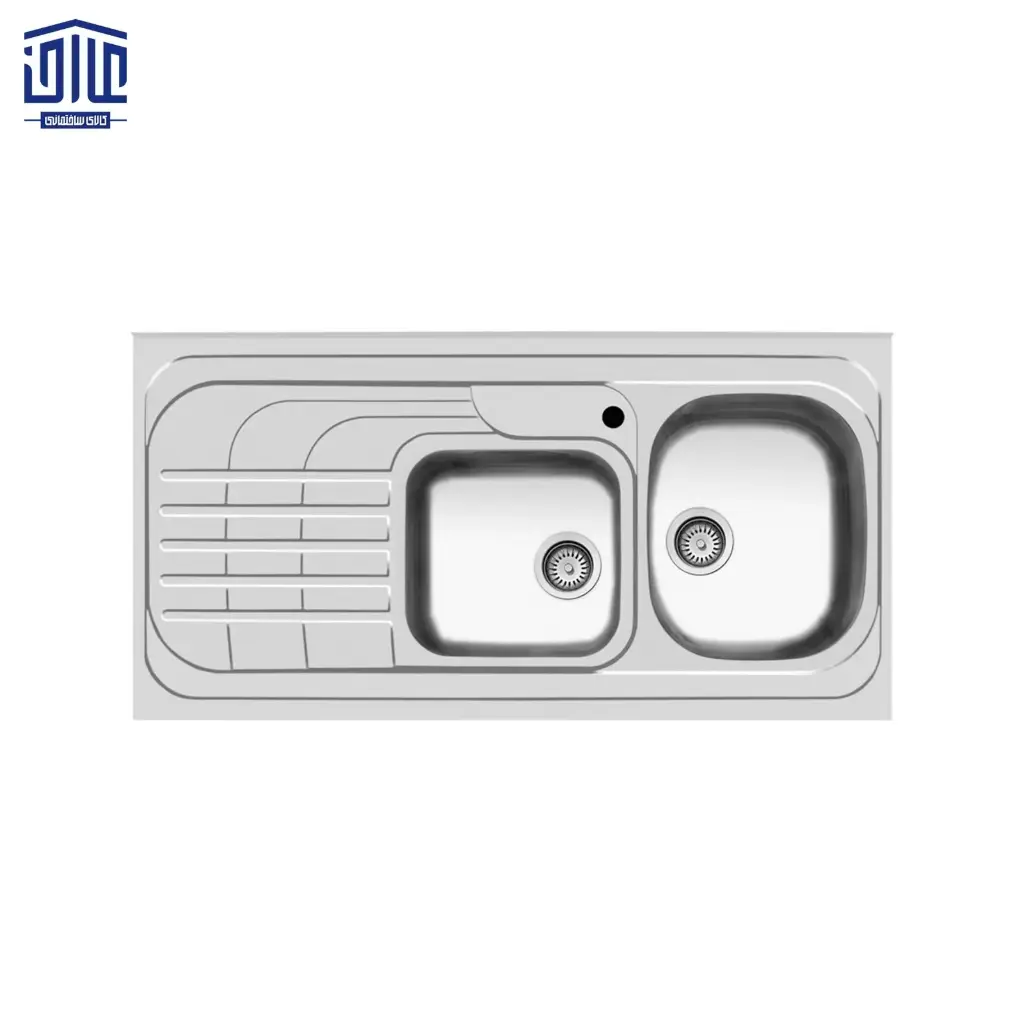 سینک 120x60 روکار 74 اخوان