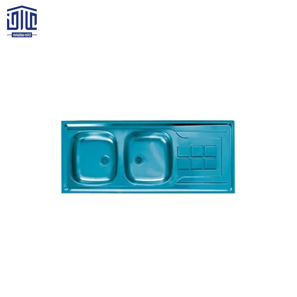 [262009003] دو لگنه آبی 120x50 آنجل اخوان (لگن راست)