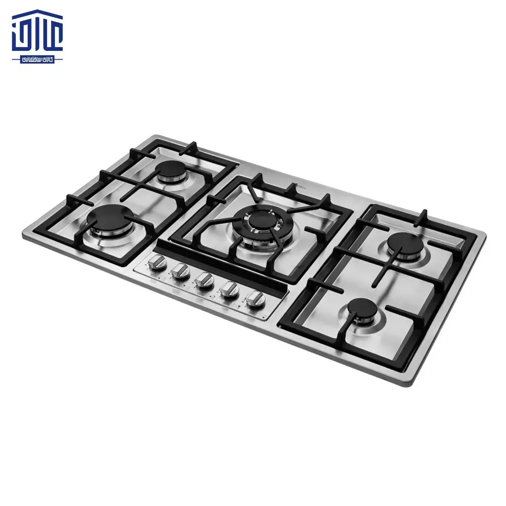 G133 گاز استیل 5 شعله اخوان