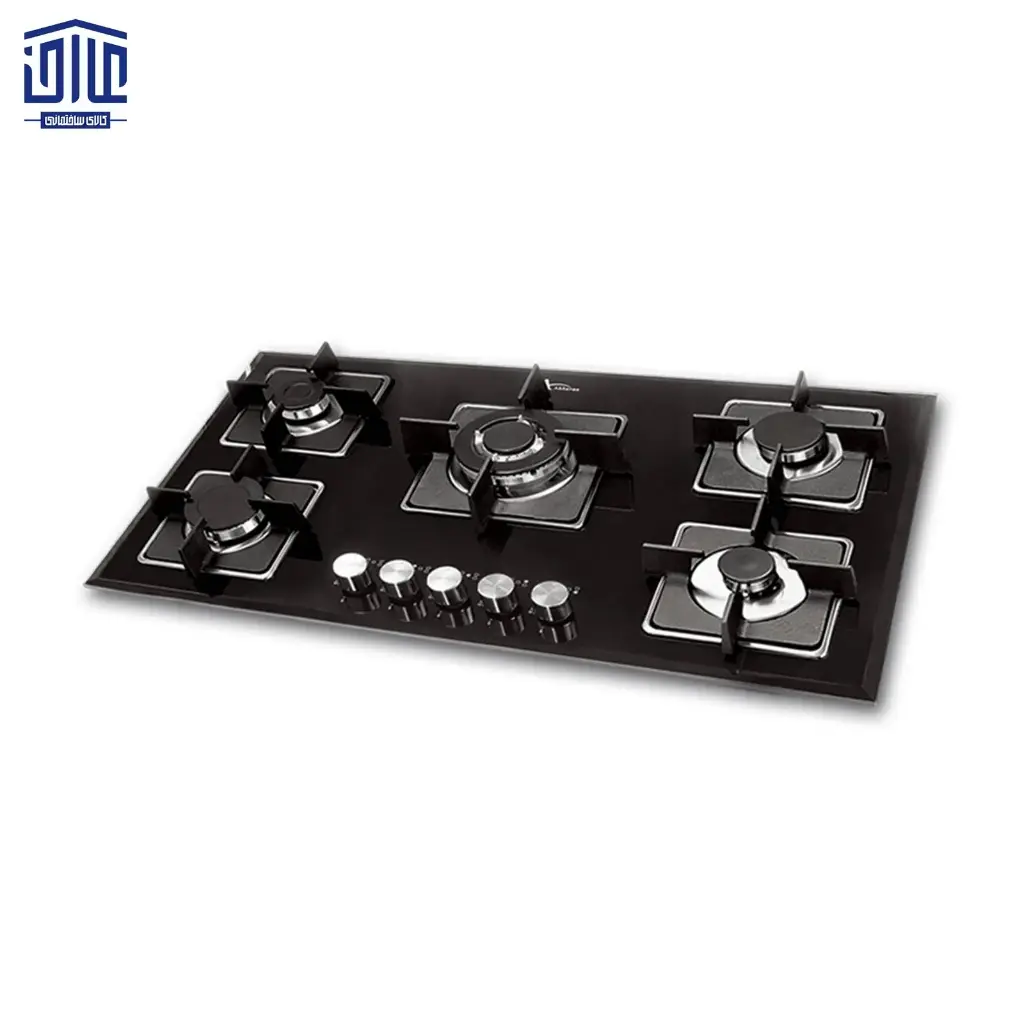 Gi137 گاز شیشه 5 شعله اخوان