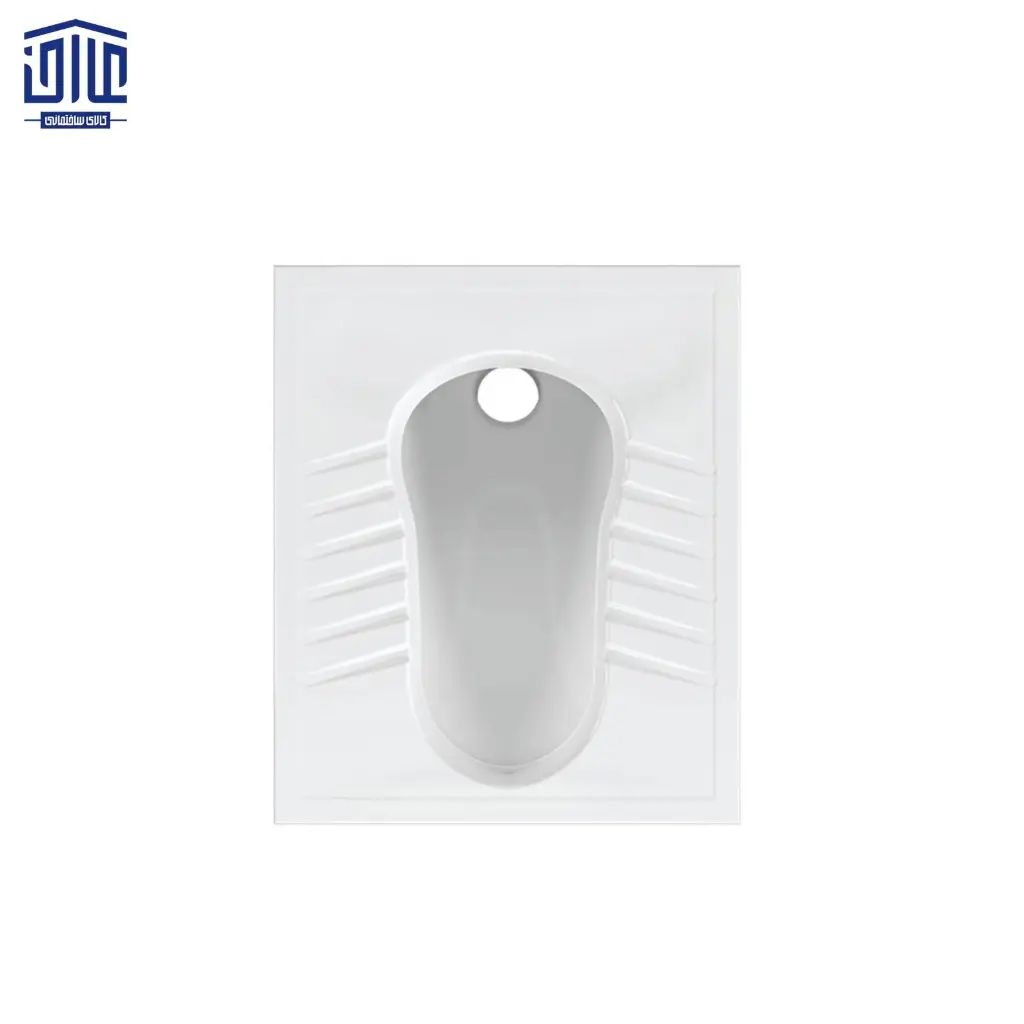[1390100007] توالت آرین تخت ریم بسته (Flat-Close Rim) چینی کرد (درجه 1)