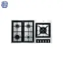 اجاق گاز مدل mix 513 s کن، 5 شعله، استیل
