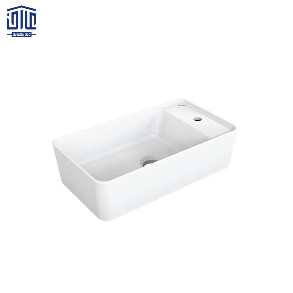 روکابینتی مدل آلپن چینی کرد، 45×25، سفید