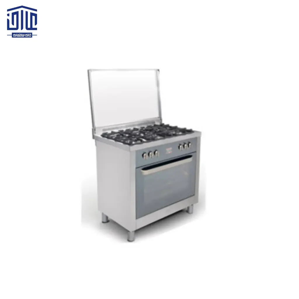 اجاق گاز مبله تخت مدل M14-EDTR-W اخوان سفید